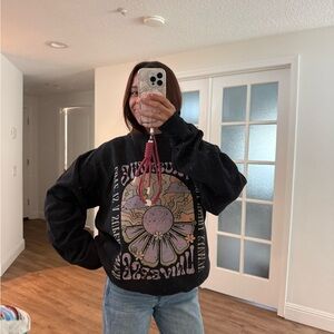 Show Me Your MuMu Black Graphic Sweatshirt